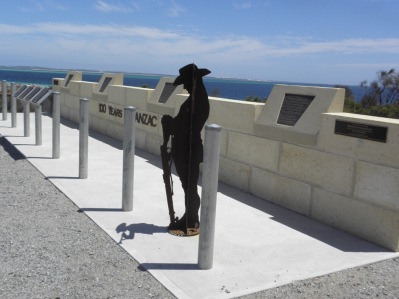 War Memorial near Gallipoli Beach