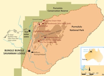 Bungle Bungle Range in Purnululu National Park